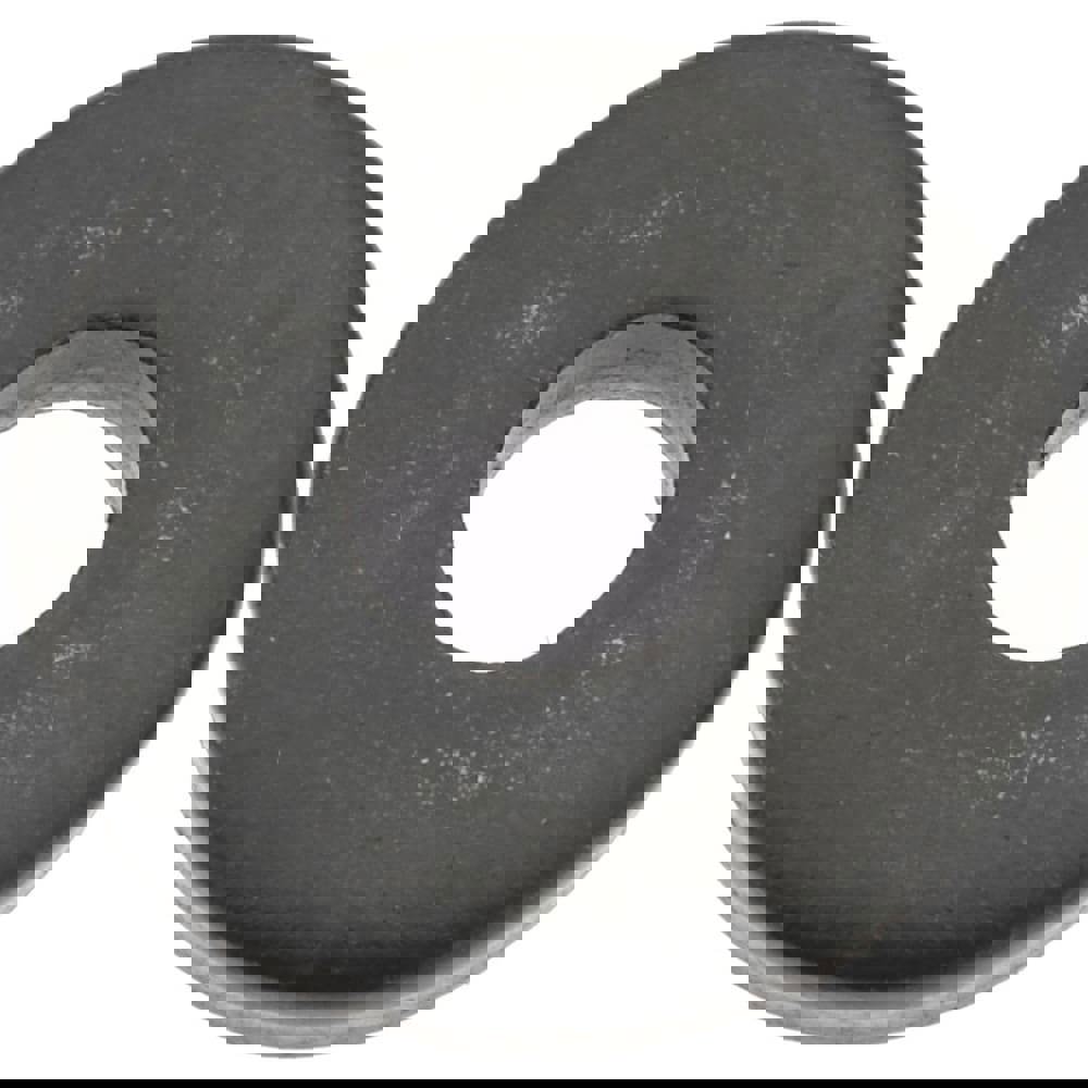 M5 Screw Extra Thick Flat Washer: Case Hardened Steel, Black Oxide Finish